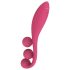 Satisfyer Tri Ball 1 - vibrador multifuncional recarregável (vermelho)