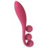 Satisfyer Tri Ball 1 - vibrador multifuncional recarregável (vermelho)
