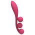 Satisfyer Tri Ball 1 - vibrador multifuncional recarregável (vermelho)