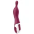 Satisfyer A-Mazing 1 - vibrador ponto A recarregável - silicone vermelho