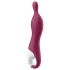 Satisfyer A-Mazing 1 - vibrador ponto A recarregável - silicone vermelho