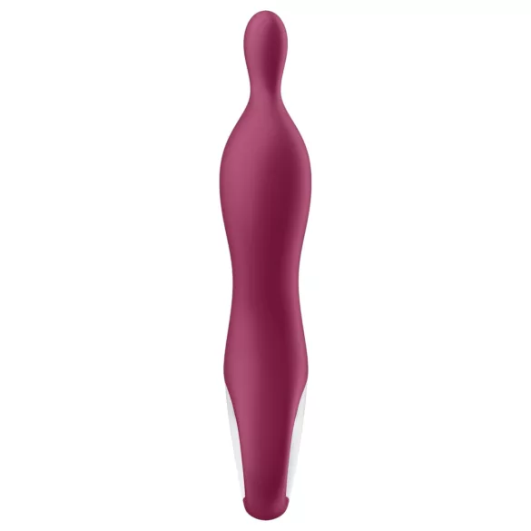 Satisfyer A-Mazing 1 - vibrador ponto A recarregável - silicone vermelho