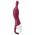 Satisfyer A-Mazing 1 - vibrador ponto A recarregável - silicone vermelho