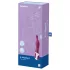 Satisfyer A-Mazing 1 - vibrador ponto A recarregável - silicone vermelho