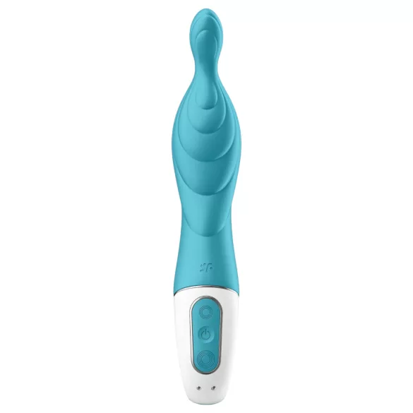 Satisfyer A-Mazing 2 - vibrador ponto A recarregável - silicone turquesa