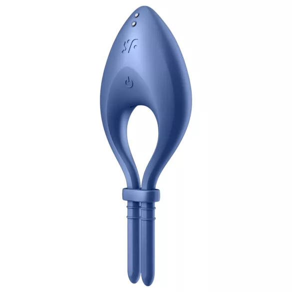 Satisfyer Bullseye - Anel peniano vibratório controlado por app, para homens (azul)