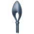Satisfyer Bullseye - Anel peniano vibratório inteligente (cinza)