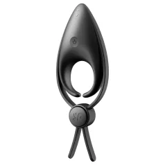   Satisfyer Sniper - anel peniano vibratório recarregável - silicone preto