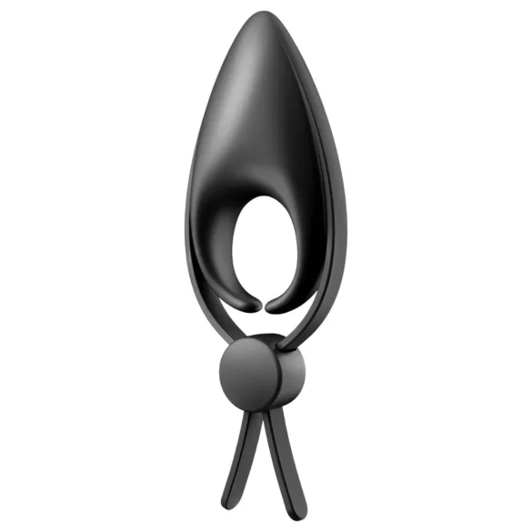 Satisfyer Sniper - anel peniano vibratório recarregável - silicone preto