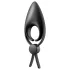 Satisfyer Sniper - anel peniano vibratório recarregável - silicone preto