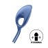Satisfyer Swordsman - anel peniano vibratório recarregável (azul)