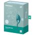 Satisfyer Swordsman - anel peniano vibratório recarregável (verde)