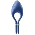 Satisfyer Duelist - anel peniano vibratório recarregável - silicone azul