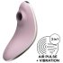 Satisfyer Vulva Lover 1 - Vibrador de Estímulo com Ondas de Ar (Roxo)