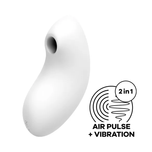 Satisfyer - vibrador clitóris sucção - Vulva Lover 2 - branco