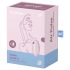 Satisfyer Vulva Lover 3 - Estimulador Clitoriano Rosa com Ondas de Ar.