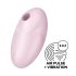 Satisfyer Vulva Lover 3 - Estimulador Clitoriano Rosa com Ondas de Ar.