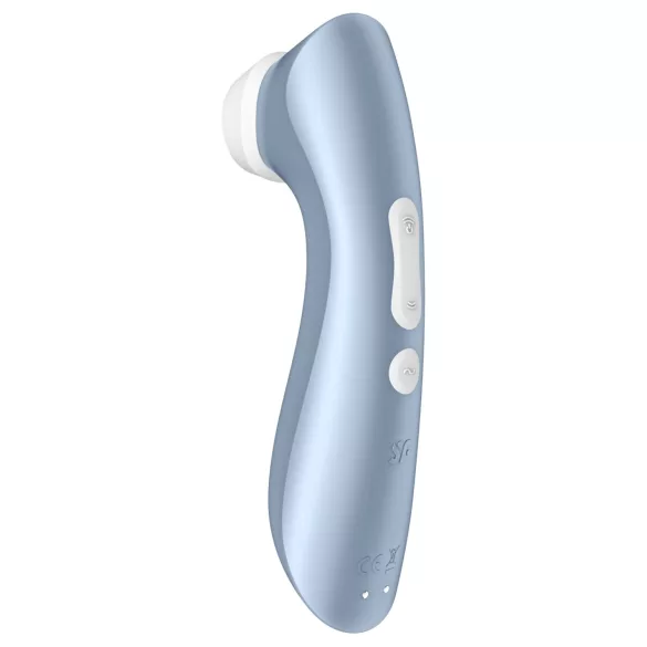 Satisfyer Pro 2+ - vibrador clitóris sucção - azul