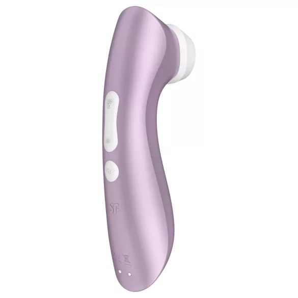 Satisfyer Pro 2+ - vibrador clitóris sucção - silicone roxo