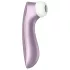 Satisfyer Pro 2+ - vibrador clitóris sucção - silicone roxo