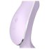 Satisfyer Curvy Trinity 2 - Vibrador 2 em 1 com Ondas de Ar (Lilás)