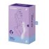 Satisfyer Curvy Trinity 2 - Vibrador 2 em 1 com Ondas de Ar (Lilás)