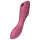 Satisfyer Curvy Trinity 3 - sugador clitóris e vibrador 2 em 1 - vermelho