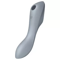   Satisfyer Curvy Trinity 3 - vibrador 2 em 1 com ondas de ar (cinza)