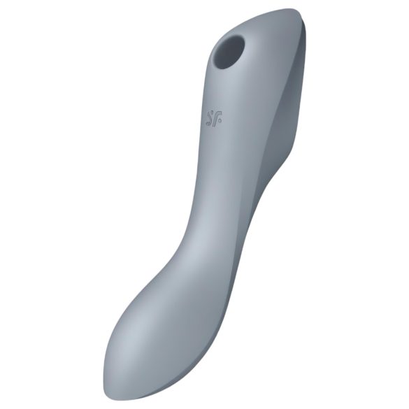 Satisfyer Curvy Trinity 3 - Vibrador 2 em 1 com Ondas de Ar (Cinza)