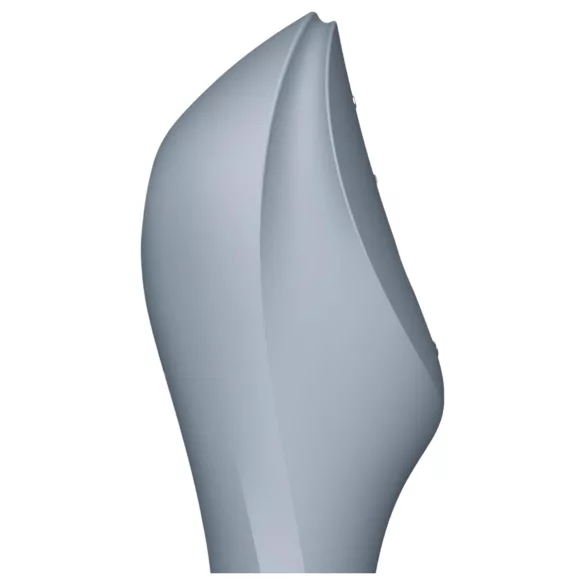 Satisfyer Curvy Trinity 3 - sugador clitoriano e vibrador 2 em 1 - cinza