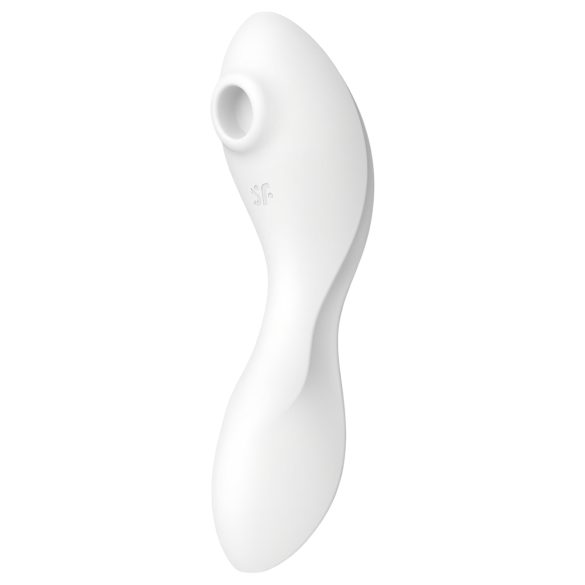 Satisfyer Curvy Trinity 5+ - Vibrador Inteligente 2 em 1 (Branco)
