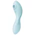 Satisfyer Curvy Trinity 5+ - Vibrador 2 em 1 controlado por app (azul)