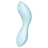 Satisfyer Curvy Trinity 5+ - Vibrador 2 em 1 controlado por app (azul)