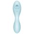 Satisfyer Curvy Trinity 5+ - Smart 2 em 1 Vibrador (Azul)