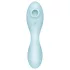 Satisfyer Curvy Trinity 5+ - Vibrador 2 em 1 controlado por app (azul)