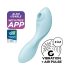 Satisfyer Curvy Trinity 5+ - Smart 2 em 1 Vibrador (Azul)