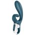 Satisfyer Hug Me - Vibrador Inteligente com Estimulador de Clitóris (Azul)