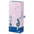 Satisfyer Hug Me - Vibrador Inteligente com Estimulador de Clitóris (Azul)