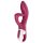 Satisfyer Embrace Me - Vibrador com braço estimulador (vermelho)