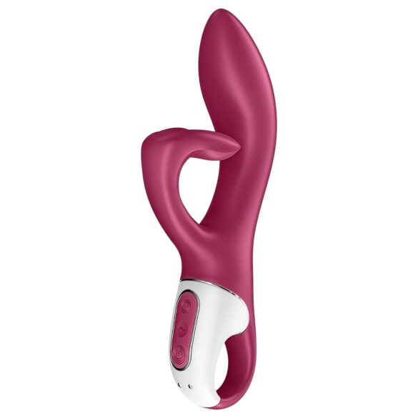 Satisfyer Embrace Me - Vibrador com braço estimulador (vermelho)