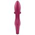 Satisfyer Embrace Me - Vibrador com braço estimulador (vermelho)