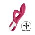 Satisfyer Embrace Me - Vibrador com braço estimulador (vermelho)
