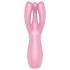 Satisfyer Threesome 3 - Vibrador Recarregável para Clitóris (Rosa)