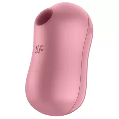   Satisfyer Cotton Candy - vibrador sugador clitóris - cor coral