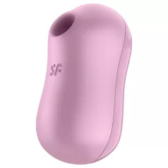   Satisfyer Cotton Candy - vibrador clitóris sucção recarregável - lilás