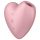 Satisfyer Cutie Heart - Vibrador de Sucção com Bateria (Rosa)