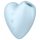 Satisfyer Cutie Heart - Vibrador de Estímulo Clitoriano a Ar com Bateria (Azul)