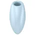 Satisfyer Cutie Heart - vibrador clitóris ondas de ar recarregável azul