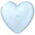 Satisfyer Cutie Heart - Vibrador de Estímulo Clitoriano a Ar com Bateria (Azul)