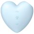Satisfyer Cutie Heart - Vibrador de Estímulo Clitoriano a Ar com Bateria (Azul)